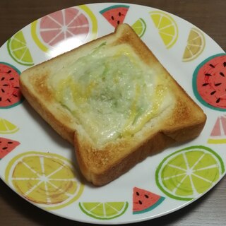 レタキャベサクサクぽん酢トースト